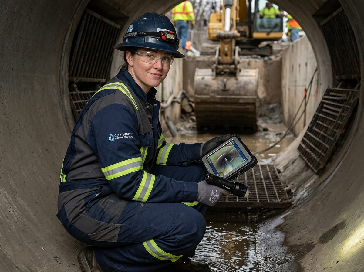 Sewer Line Inspection & Replacement in Timpson